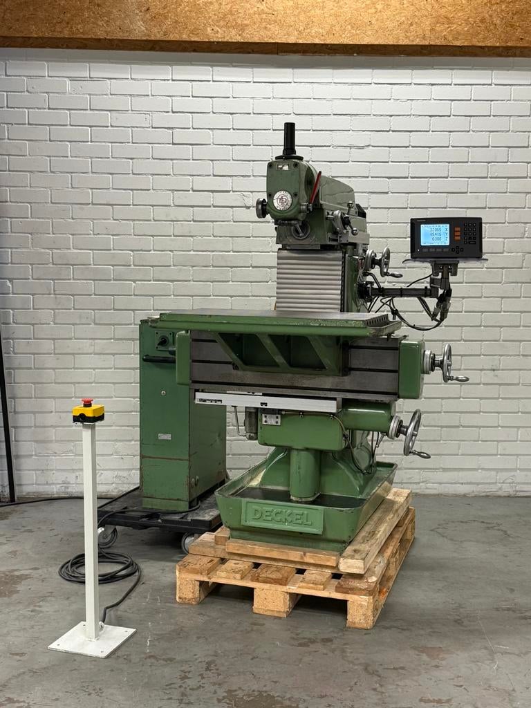 Deckel FP3 Freesbank Freesmachine, Ophalen, Gebruikt, Deckel, Overige soorten