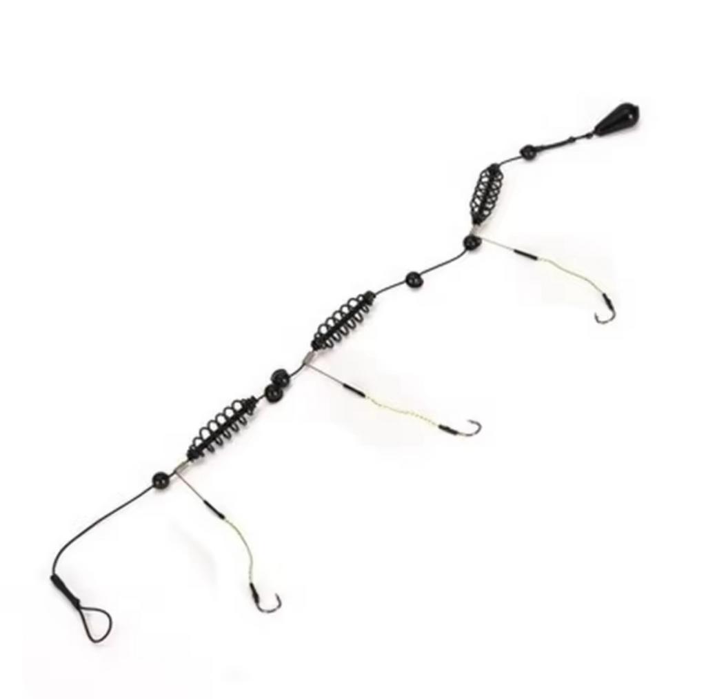 3-haaks visonderlijn met voerkorf (15 g), Watersport en Boten, Ophalen of Verzenden, Nieuw