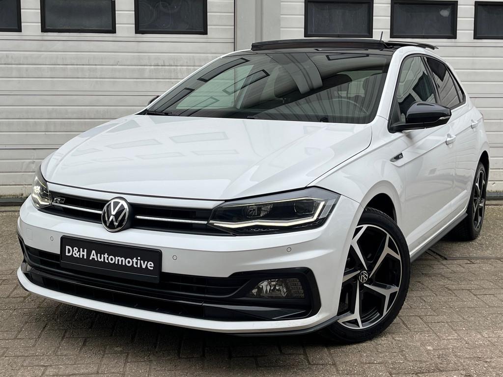 Volkswagen Polo 1.0 TSI 3 X R-Line aut/pano/carplay/keyless/, Gebruikt, Alcantara, Wit, Bedrijf