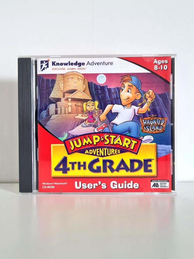 JumpStart 4th Grade - PC/Mac cd-rom, Puzzel en Educatief, 1 speler, Ophalen of Verzenden, Zo goed als nieuw