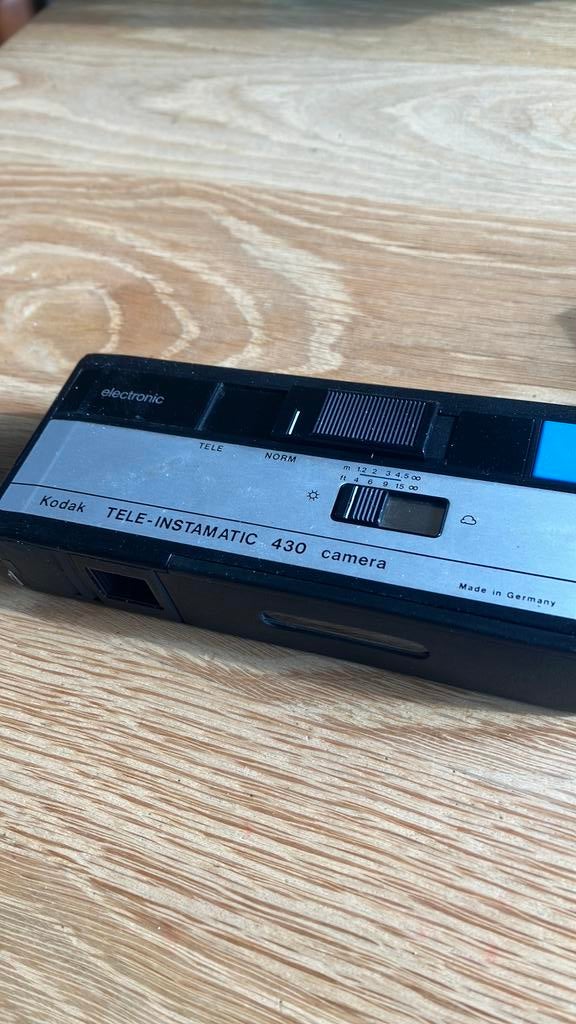 Camera Kodak Tele instamatic 430, Ophalen of Verzenden, Gebruikt, Compact, Kodak