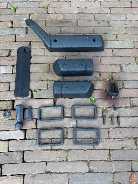 Volvo 240 blauwe deurpaneel onderdelen, Ophalen of Verzenden, Gebruikt