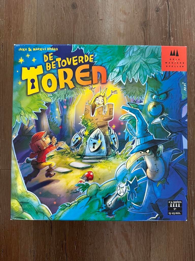 De betoverende toren, Hobby en Vrije tijd, Gezelschapsspellen | Bordspellen, Een of twee spelers, Ophalen of Verzenden, Gebruikt