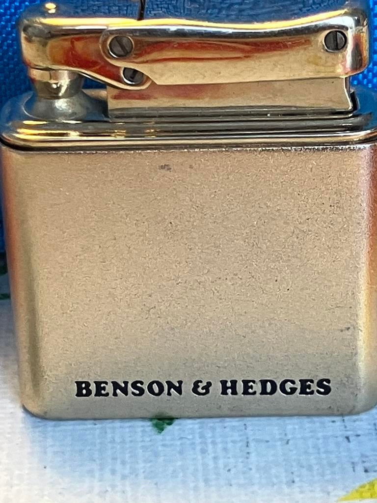Vintage aansteker Benson en Hedges, Ophalen of Verzenden, Gebruikt, Aansteker