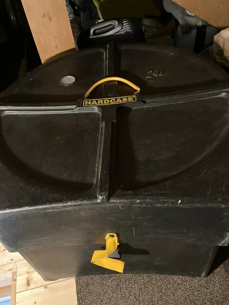 Hardcase 24 inch bassdrum, Ophalen of Verzenden, Zo goed als nieuw, Minder dan 50 cm