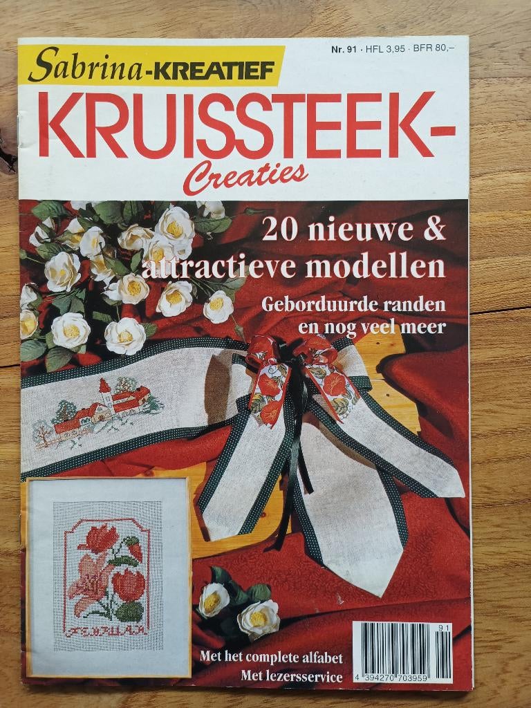 Sabrina kruissteek creaties borduren, Ophalen of Verzenden, Zo goed als nieuw, Handborduren, Patroon