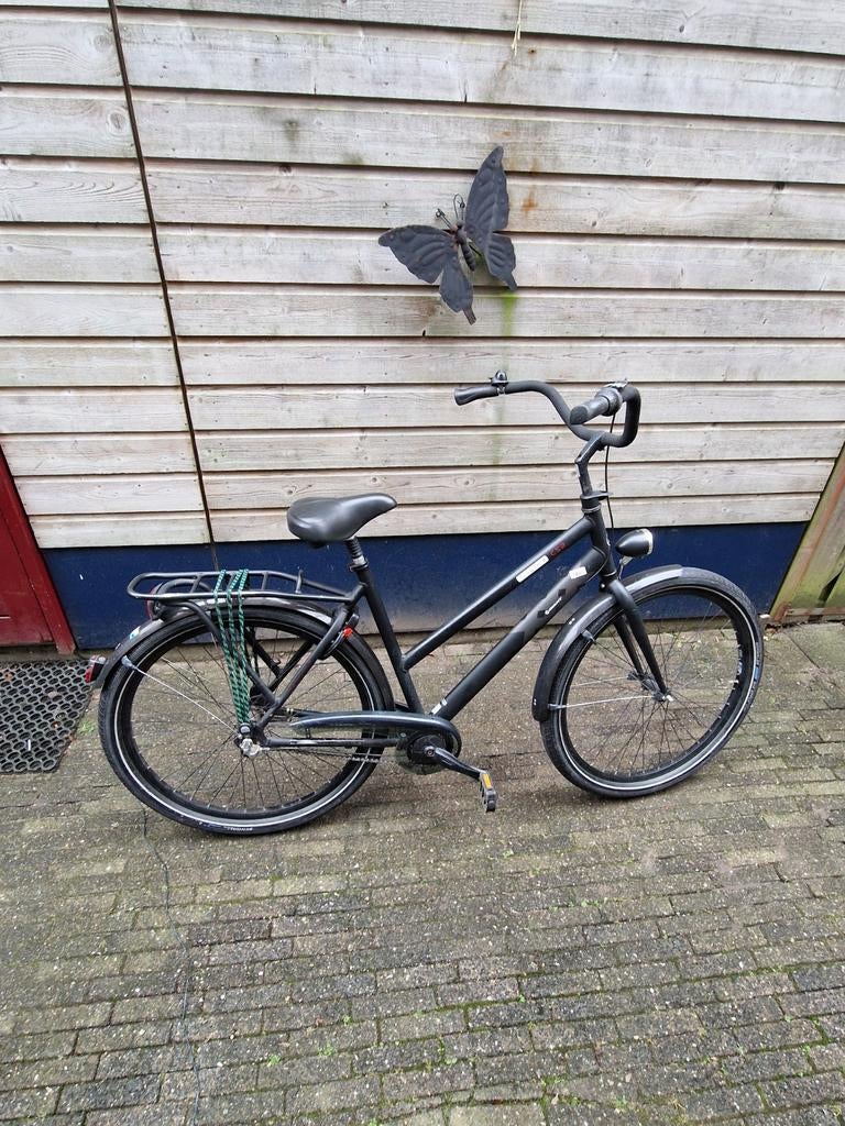 Giant triplex 28inch damesfiets zwart, Fietsen en Brommers, Gebruikt, Versnellingen, Giant, Ophalen