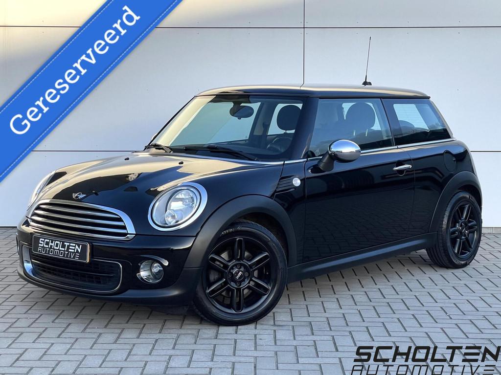 Mini Mini 1.6 One Chili Navi Cruise Airco half leder Bluetoo, Voorwielaandrijving, Gebruikt, 4 cilinders, 4 stoelen