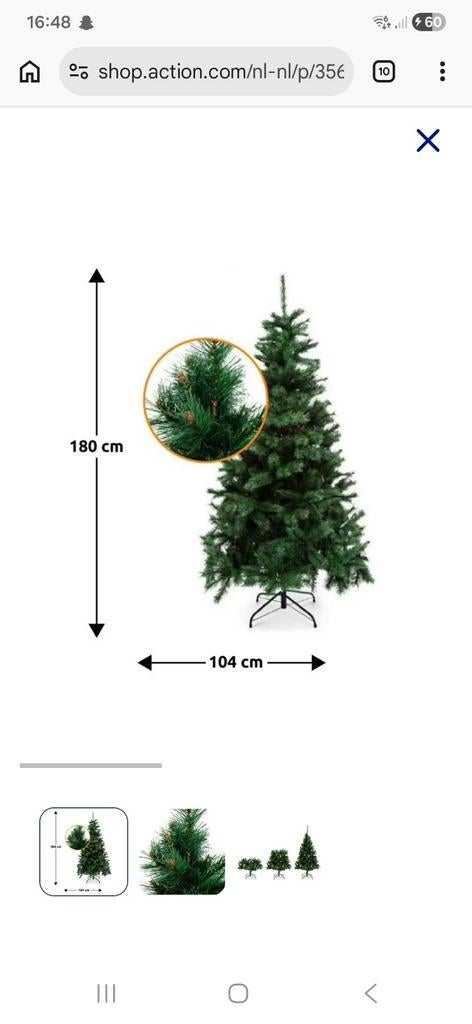 Kerstboom kerstspullen, Ophalen of Verzenden