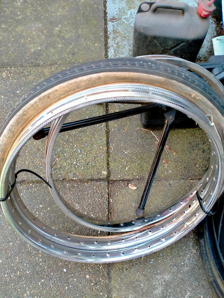 Velgen mobylette, Ophalen of Verzenden, Gebruikt, Overige typen, Overige merken