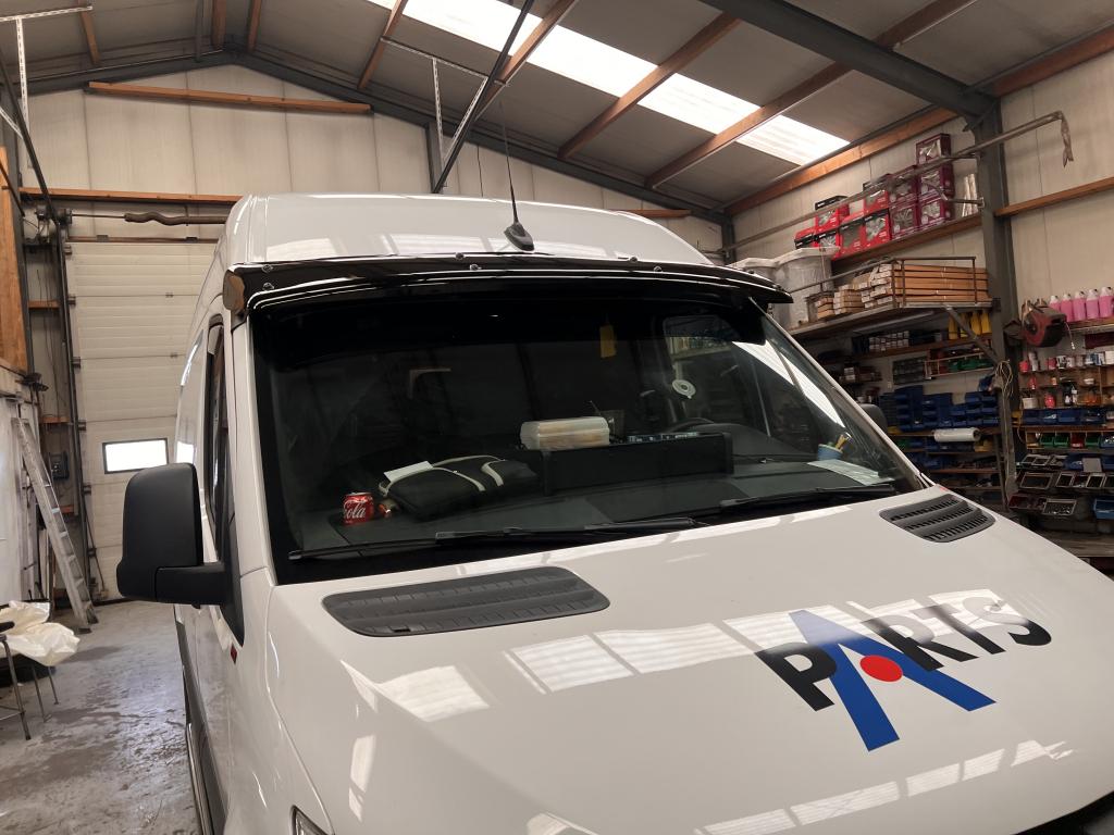 Mercedes Sprinter W907 Zonneklep, Niet ingevuld, Niet ingevuld, Niet ingevuld