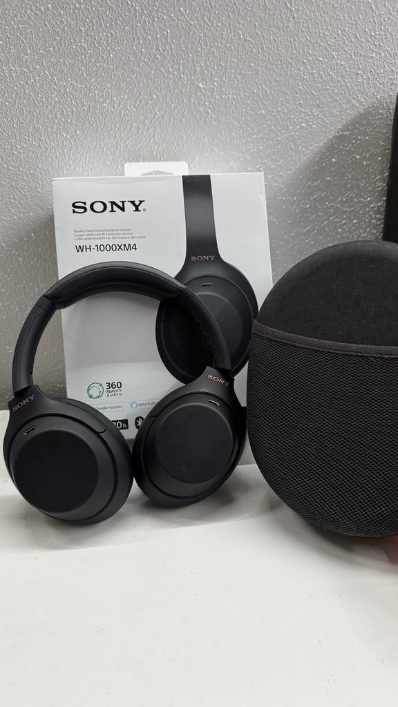 Sony WH-1000XM4 - Black, Audio, Tv en Foto, Koptelefoons, Gebruikt, Ophalen of Verzenden, Over oor (circumaural), Sony
