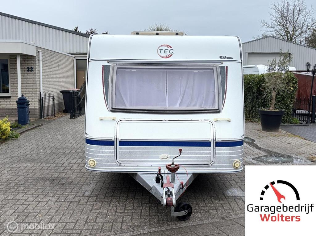 Tec 530 TDF voortent rondzit vastbed L keuken, T.E.C., Rondzit, 7 tot 8 meter, Bedrijf