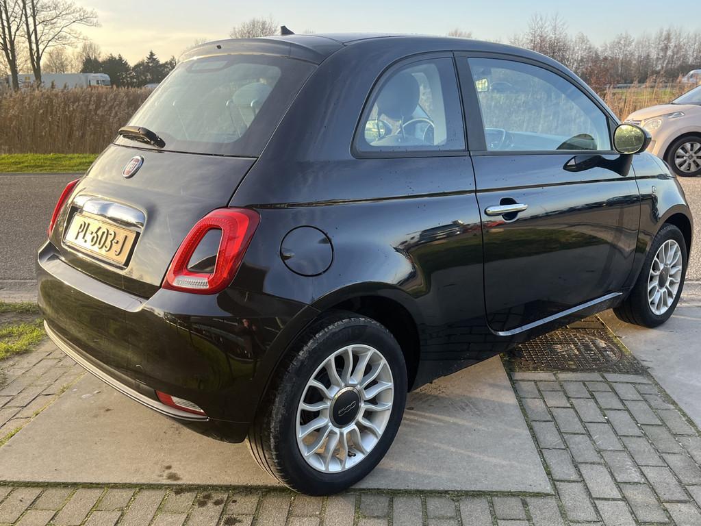 Fiat 500 1.0 TwinAir Pop / Airco / Elek. Ramen / LMV / 2e Pa, 12 maanden, Stof, Gebruikt, Zwart