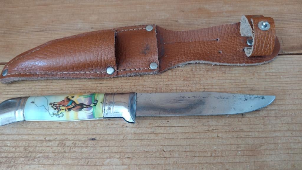 Vintage whale mes Germany, Ophalen of Verzenden, Gebruikt