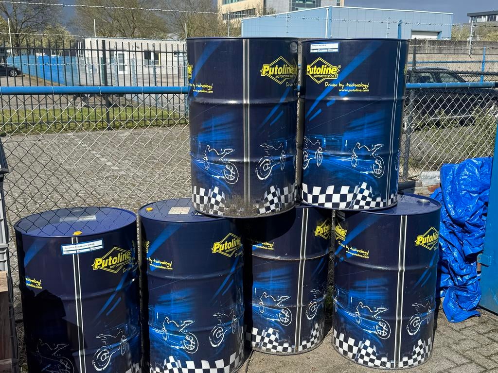 Vuurton 200 liter olievat, Tuin en Terras, Vuurkorven, Ophalen of Verzenden, Gebruikt, Vuurton