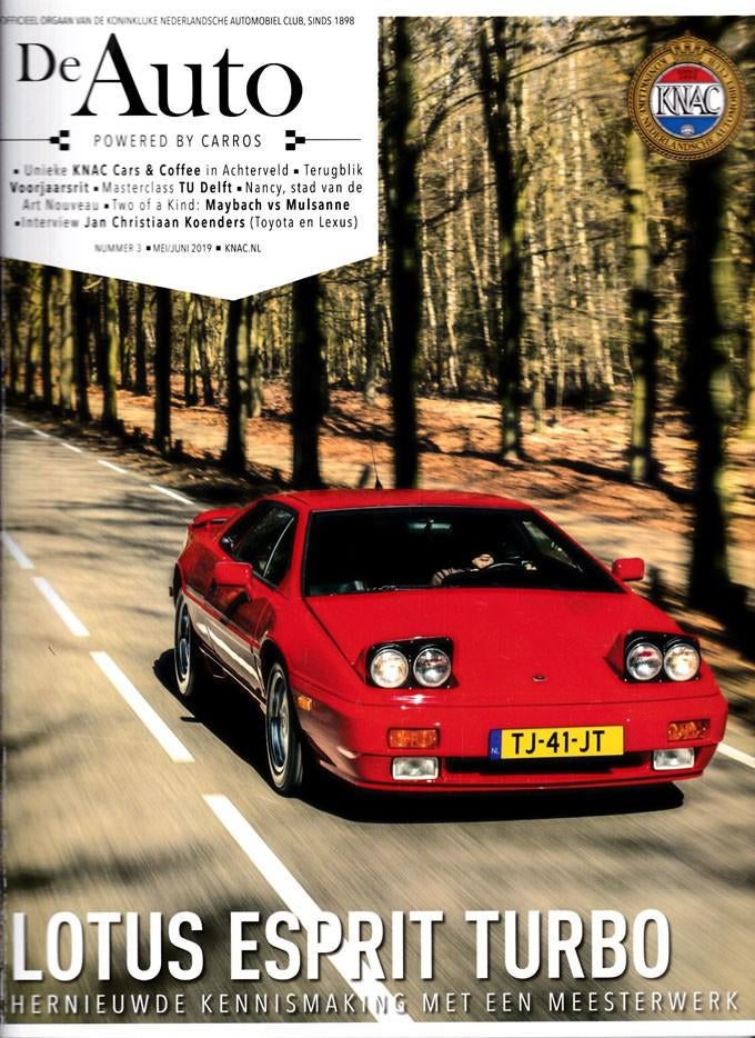 De Auto 3 2019 : Lotus Esprit - Lexus LC500h - Jaguar F-Pace, Ophalen of Verzenden, Gelezen, Algemeen