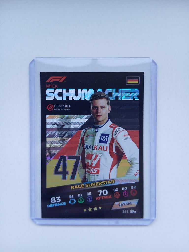 Mick Schumacher Topps Turbo Attax 2021 F1 Kaart, Ophalen of Verzenden, Zo goed als nieuw, Formule 1