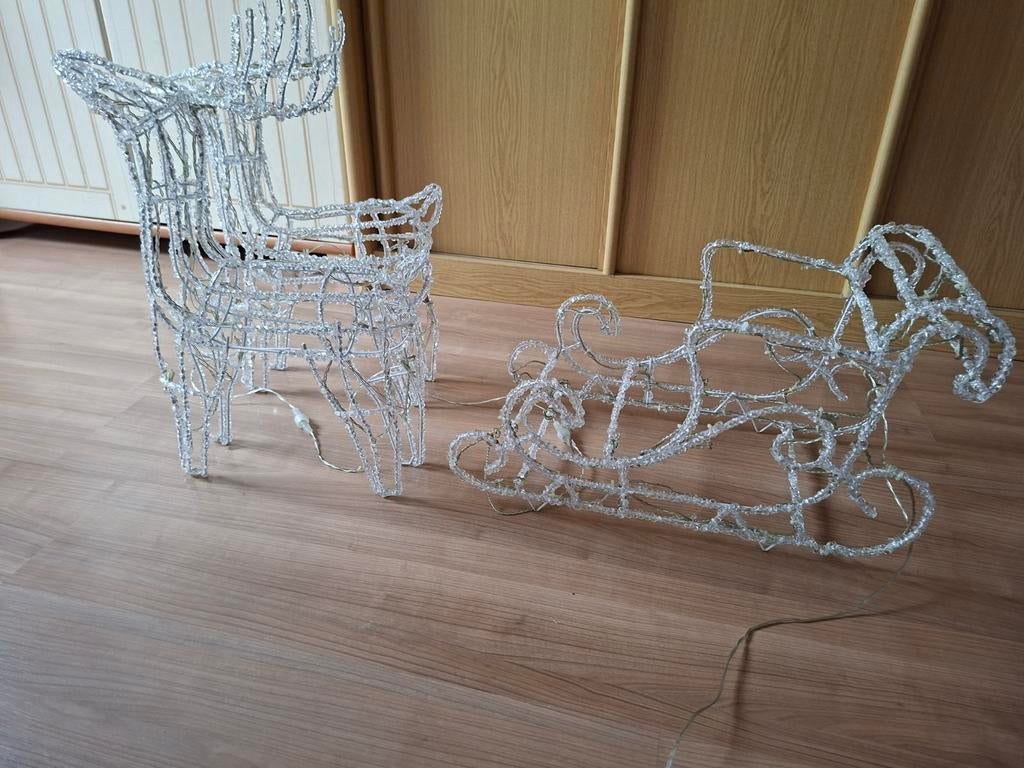 Rendieren met slee, Diversen, Kerst, Ophalen