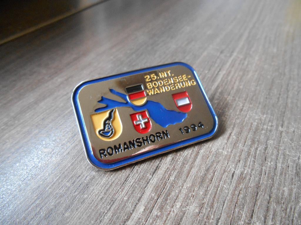 Pin 25 int. Bodensee wanderung, Ophalen of Verzenden, Gebruikt, Overige onderwerpen, Speldje of Pin