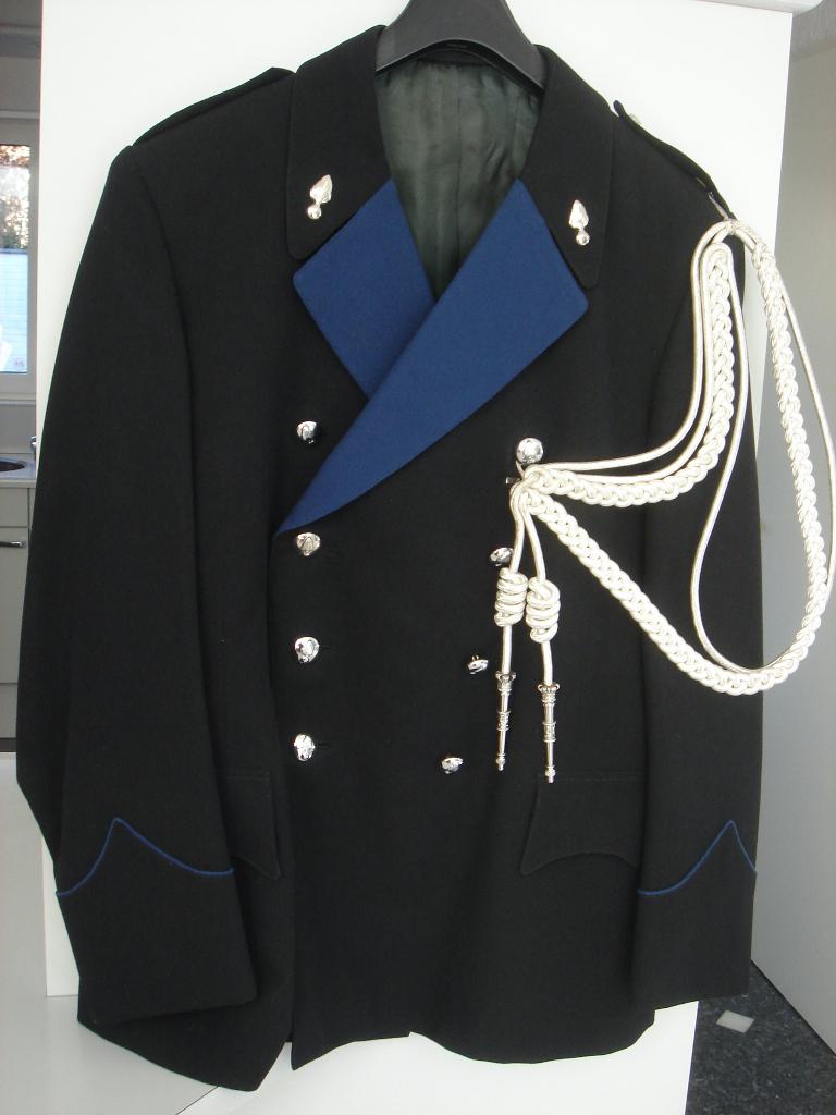 Jas met Nestelkoord en pantalon Onderofficier, Ophalen of Verzenden, Marechaussee, Nederland, Kleding of Schoenen