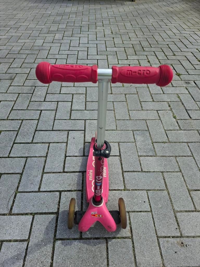 Step micro mini roze, Ophalen, Gebruikt, Gewone step