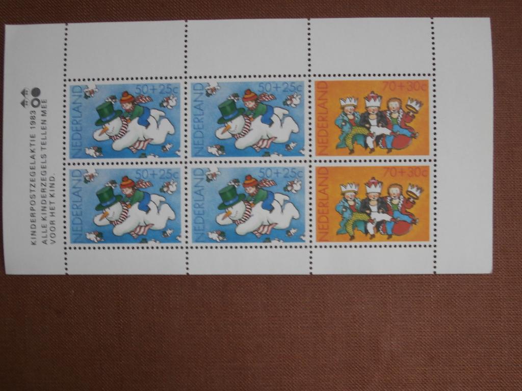 NL 1983; VELLETJE KINDERZEGELS, Verzenden, Na 1940, Postfris