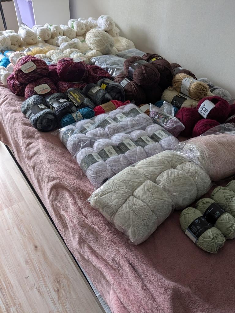 Allerlei breiwol, Ophalen, Haken, Patroon of Boek