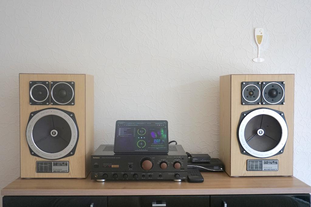 Grundig Super HiFi Box 1500a – Custom Oak / Gerenoveerd, Ophalen, 60 tot 120 watt, Front, Rear of Stereo speakers, Overige merken