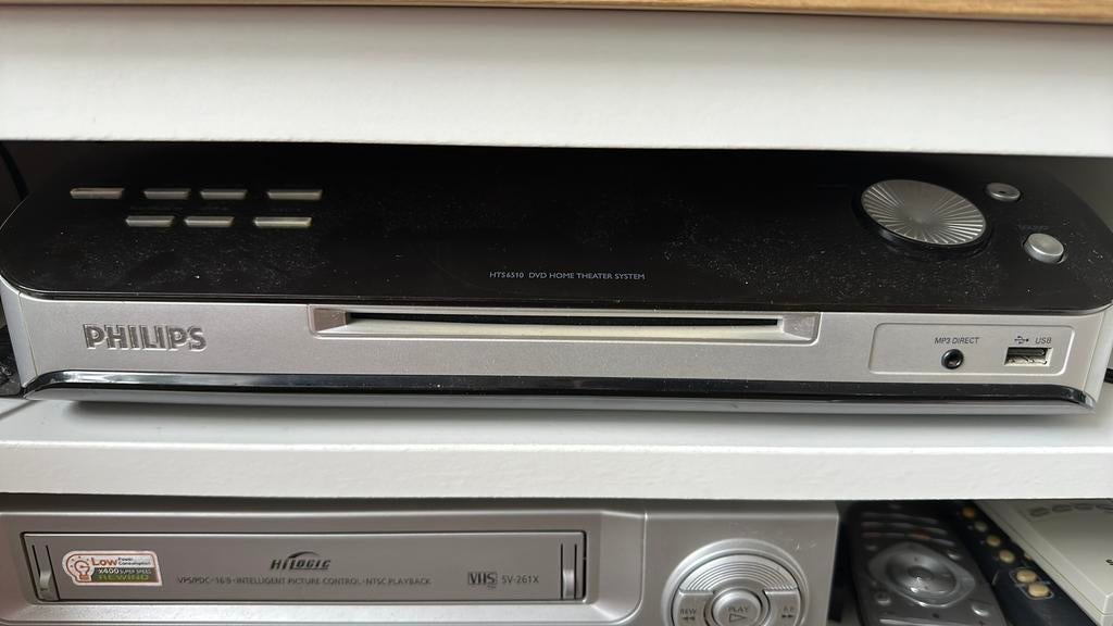 Gevraagd Philips HTS6510 home cinemaset  dvd speler, Ophalen of Verzenden, Zo goed als nieuw, Philips, Dvd-speler