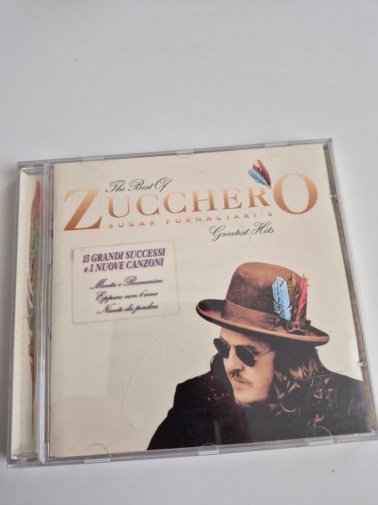 Zucchero - The Best Of Sugar Fornaciari's Greatest Hits CD, Ophalen of Verzenden, Gebruikt