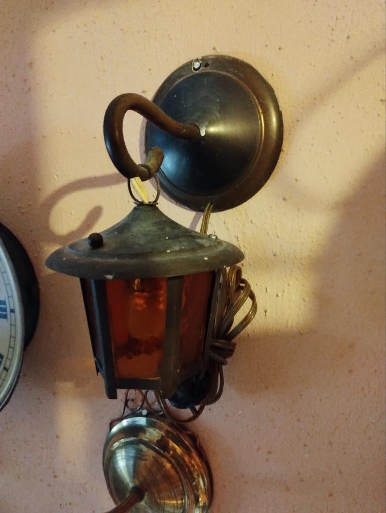 Antieke wandlampjes lantaarn type 2 stuks per stuk 7.95, Ophalen of Verzenden