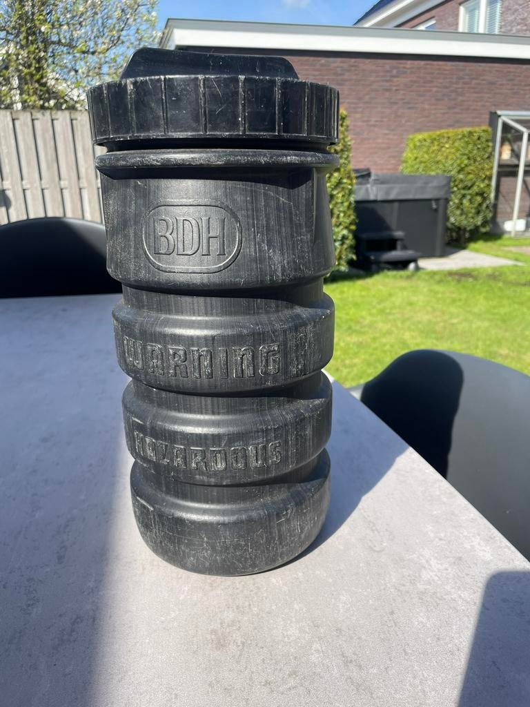Plastic ton waterdicht, Ophalen of Verzenden, Gebruikt, Overige typen