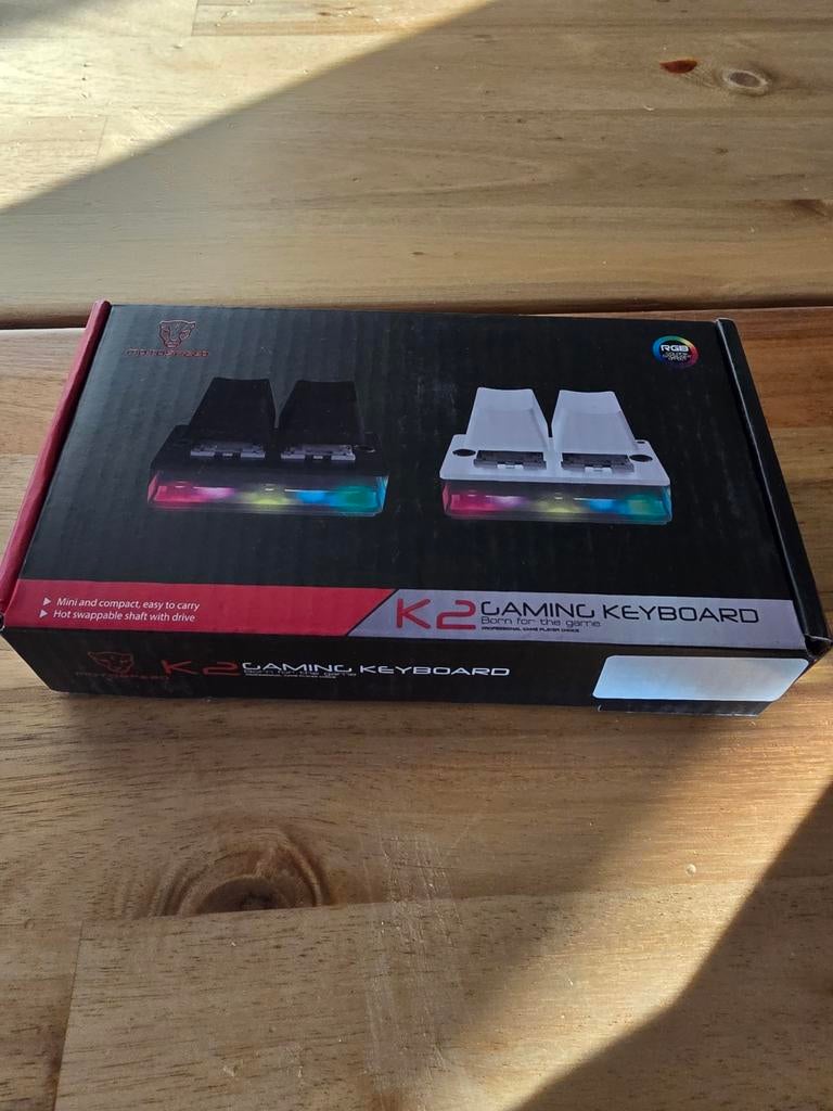 K2 Gaming Keyboard Mini Mechanisch Toetsenbord, Computers en Software, Toetsenborden, Ophalen of Verzenden, Nieuw