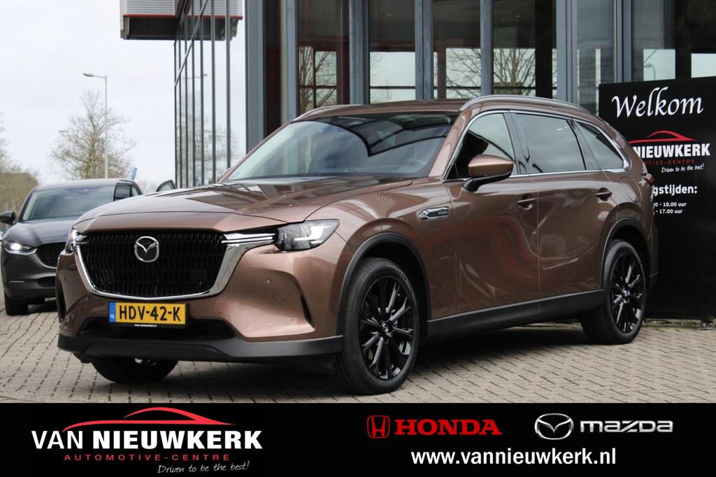 MAZDA Cx-80 2.5 e-Skyactiv PHEV 327pk AWD Automaat Exclusive, Auto's, Mazda, 12 maanden, Gebruikt, 4 cilinders, CX-80