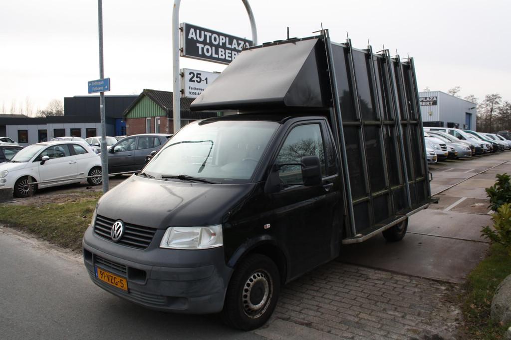 Volkswagen Transporter 2.5 TDI 340 131pk Glasvervoer, Auto's, Voorwielaandrijving, Stof, Gebruikt, Volkswagen