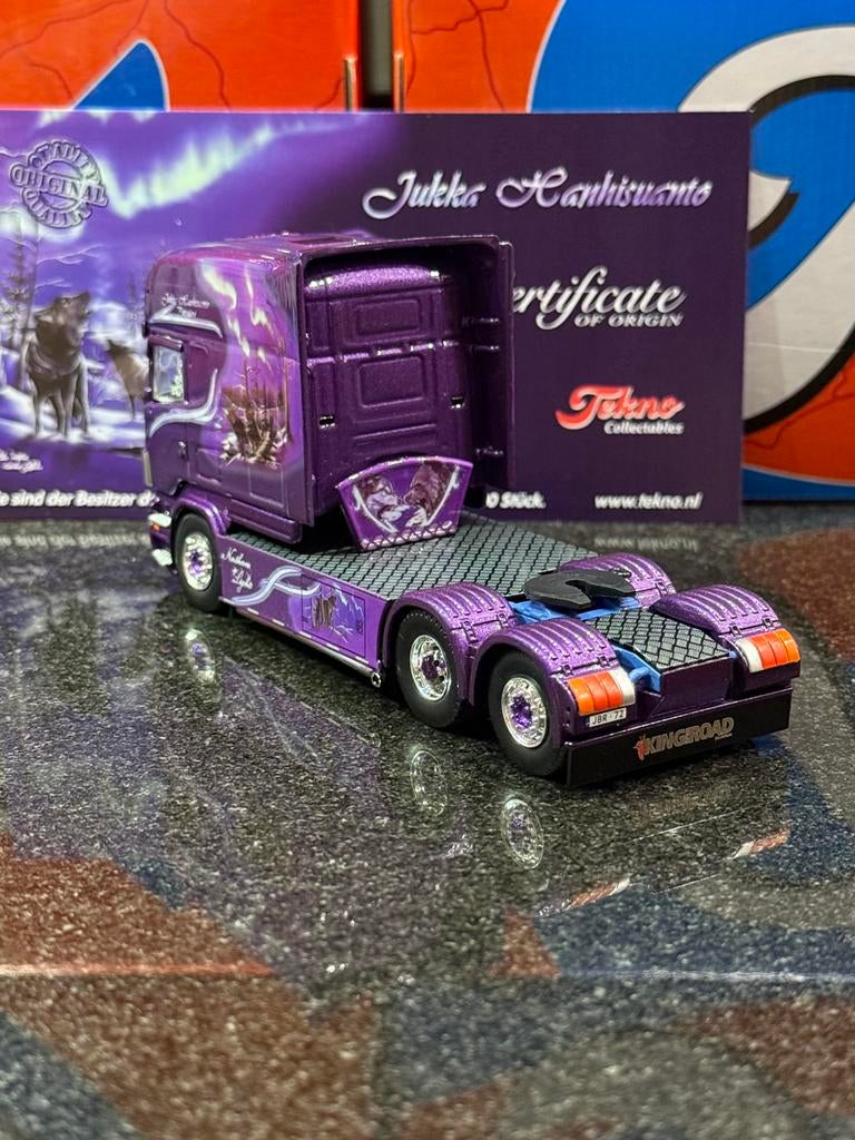 Tekno - Scania Longline Jukka, Verzenden, Zo goed als nieuw, Bus of Vrachtwagen, Tekno