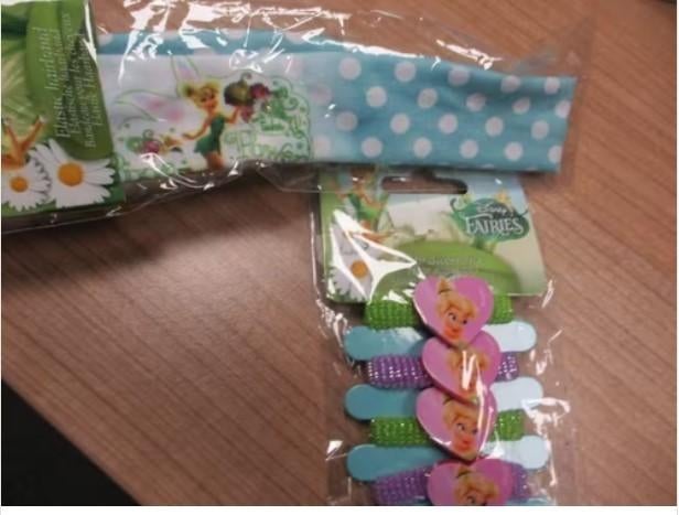 DISNEY TINKERBELL HAARBAND+HAAR ACCESSOIRES NIEUW, Verzenden, Nieuw, Meisje