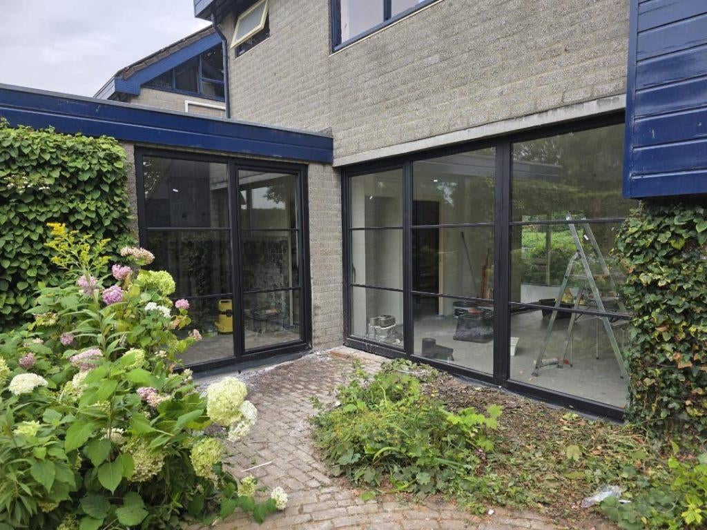 KOZIJNEN / SCHUIFPUIEN / KUNSTSTOF / HR++/ TRIPLE GLAS/ZWART