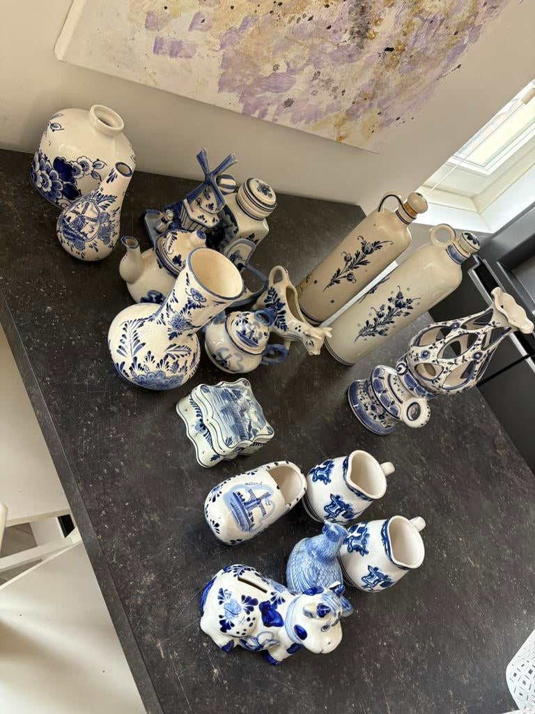 Delfs blauw, Ophalen of Verzenden, Zo goed als nieuw