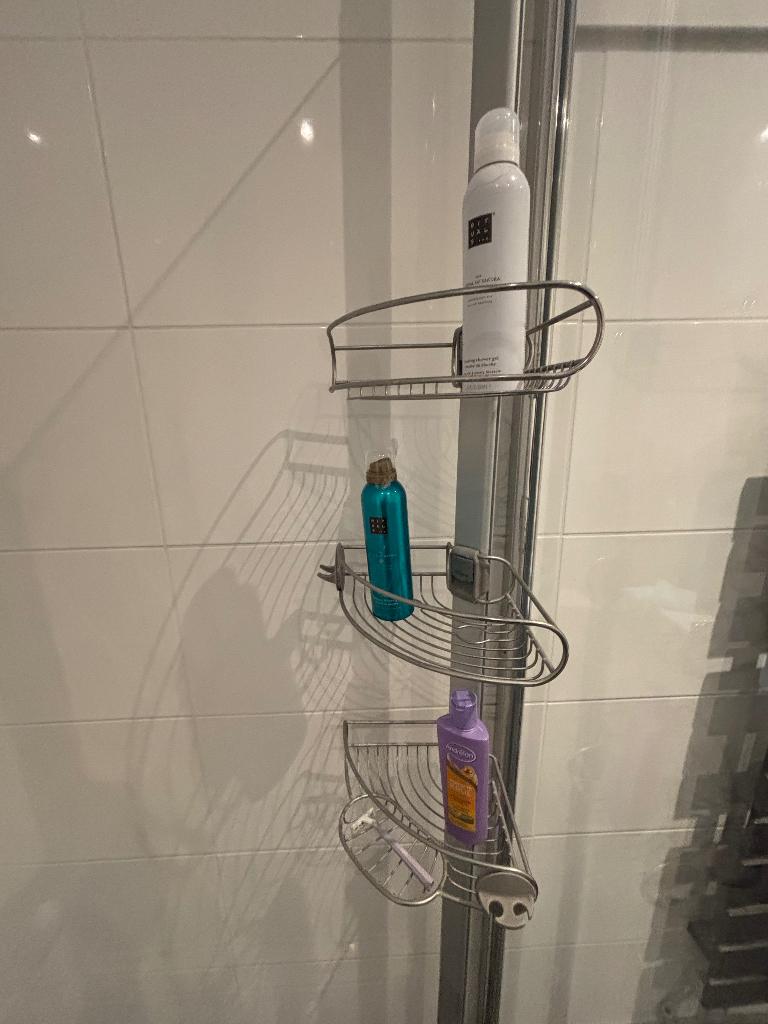 Superhandig telescopisch doucherek, Ophalen, Minder dan 50 cm, Gebruikt, 200 cm of meer