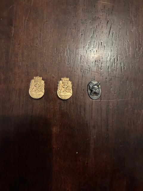 Divers KNIL en Ned. Indie (KL en KM), Ophalen of Verzenden, Landmacht, Nederland, Embleem of Badge