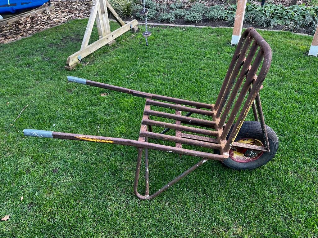 Steenkruiwagen, Tuin en Terras, Kruiwagens, Ophalen, Gebruikt, Handmatig, Eenwielig