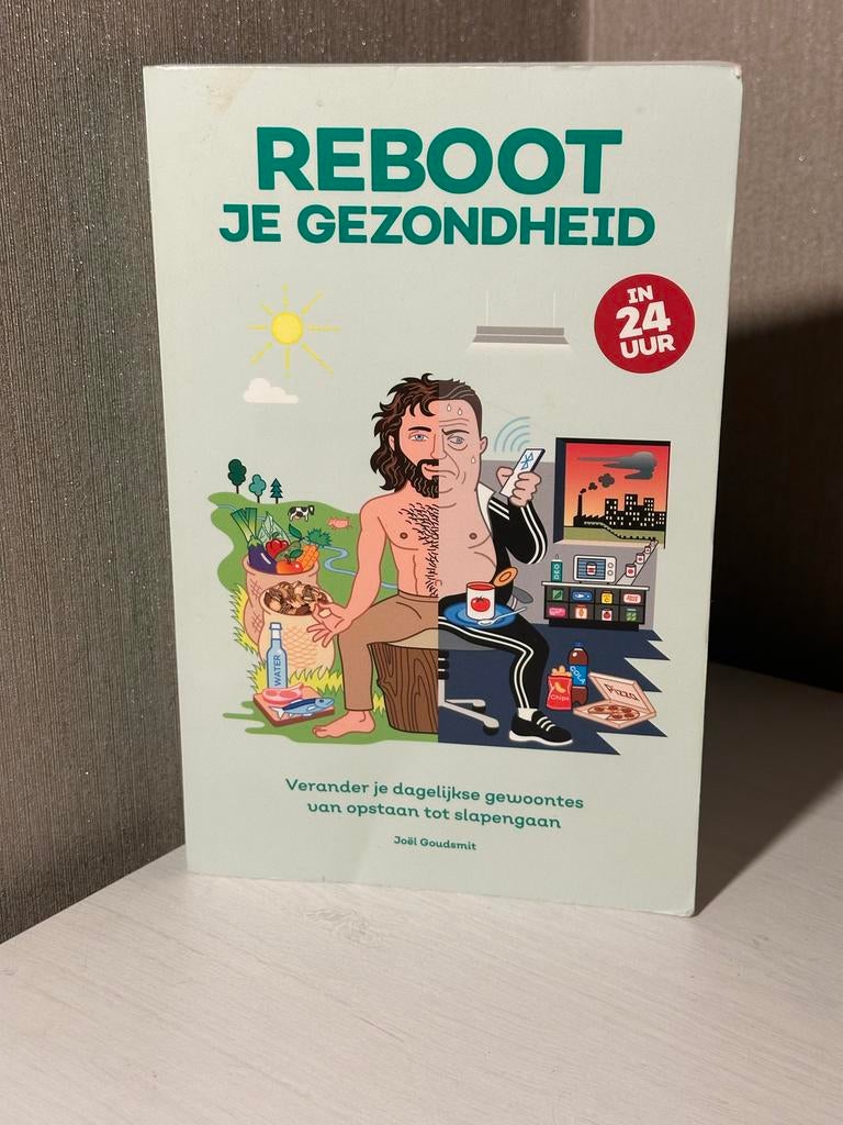 Boek: Reboot Je Gezondheid - Joël Goudsmit, Ophalen of Verzenden, Gelezen, Gezondheid en Conditie