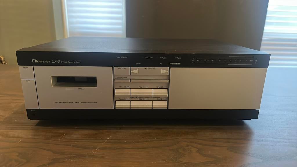Nakamichi LX-3 2 head cassette deck, Ophalen of Verzenden, Enkel, Overige merken