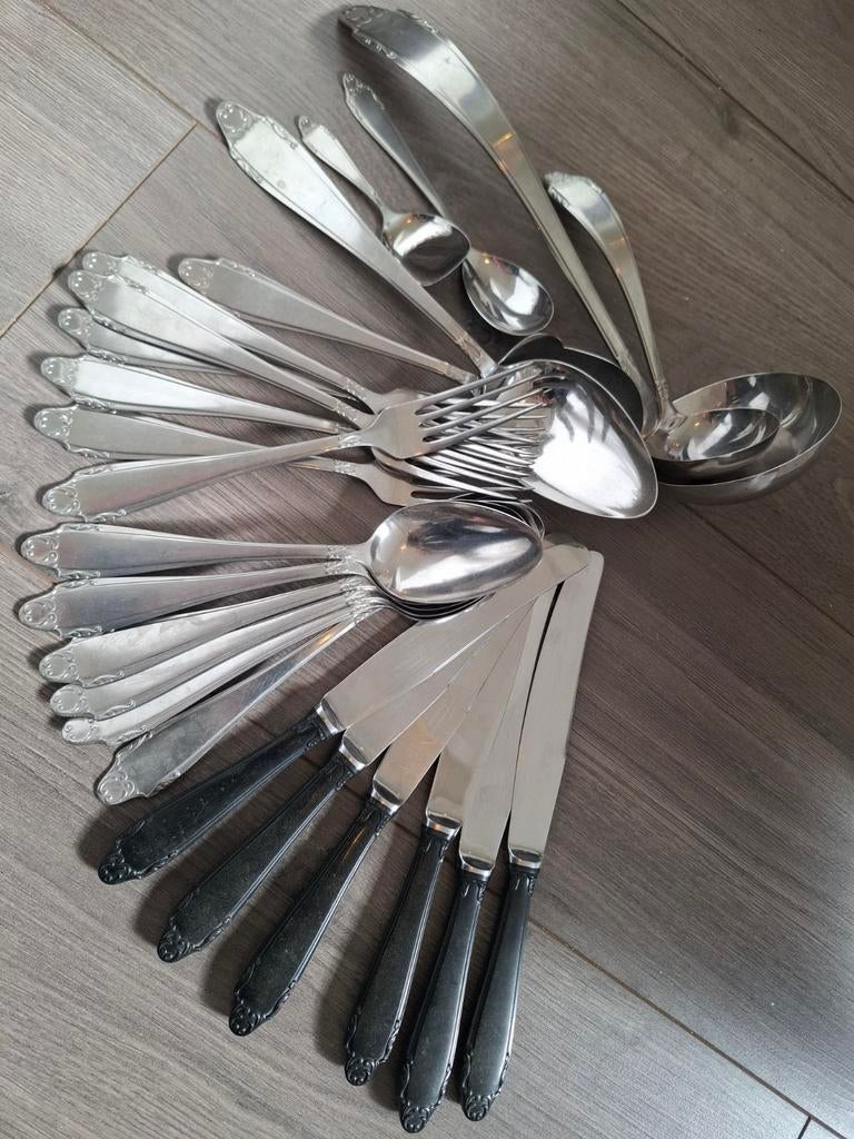 Gero Zilmeta Bestekset voor 6 Personen, Antiek en Kunst, Antiek | Bestek, Ophalen of Verzenden