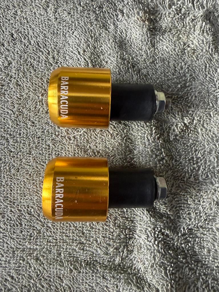 Barracuda bar ends (nieuw).Trillingsdemper , stuurgewichten, Ophalen of Verzenden, Nieuw