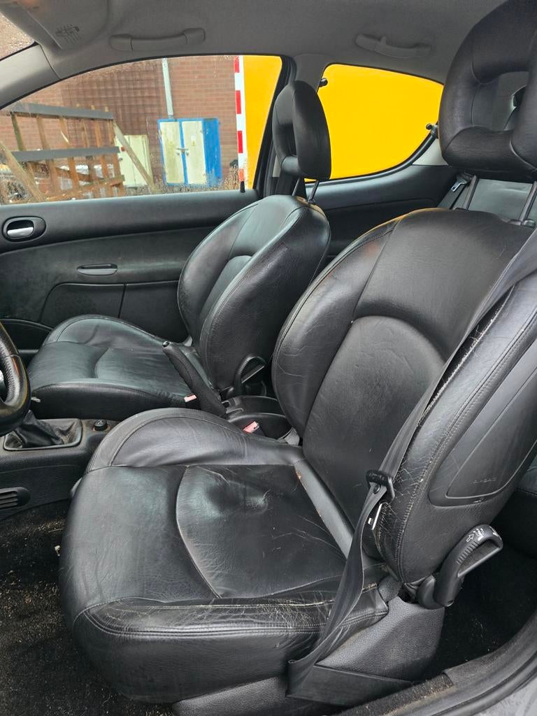 Peugeot 206 Leder Interieur - Nette Staat, Auto-onderdelen, Ophalen of Verzenden, Gebruikt, Peugeot