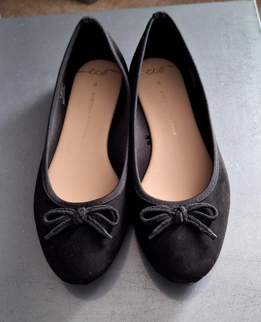 Nieuwe zwarte Dorothy perkins ballerinas maat 41, Verzenden, Nieuw, Dorothy Perkins, Instappers
