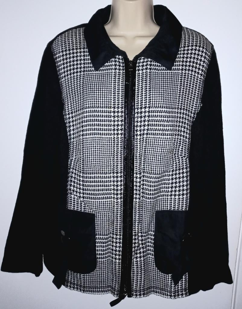 Frank Walder vest maat 46, Ophalen of Verzenden, Zo goed als nieuw, Zwart, Trui of Vest